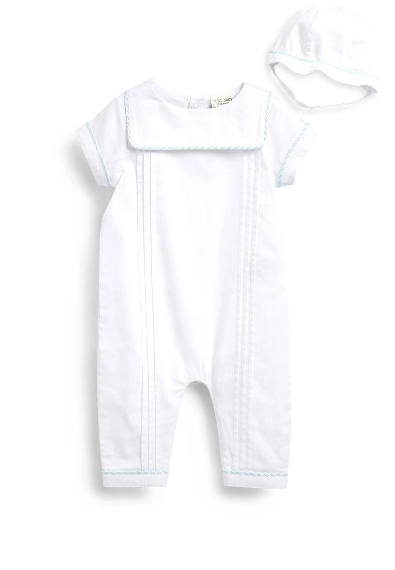Next Kinder 2 PIECE - Jumpsuit - White 1 Next Kinder 2 PIECE - Jumpsuit - White