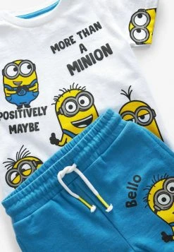 Next Kinder MINIONS SET 2 In 1 - Shorts - White Blue -Next Verkäufe 2022 a9cc9fb2bd374f2792f7b5b5531998c9