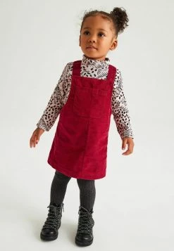 Next Kinder BAKER BY TED BAKER BURGUNDY PINAFORE SET - Strickpullover - Red