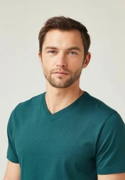 Next Herren T-Shirt Basic - Dark Green -Next Verkäufe 2022 a9d5ffaf894b43e1aa405d787475a8b8