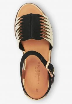 Next Damen FOREVER COMFORT TWIST - Trekkingsandale - Black Gold -Next Verkäufe 2022 aa1d925396da4291b945387f002068fb