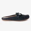 Next DRIVER - Pantolette Flach - Dark Blue | Damen