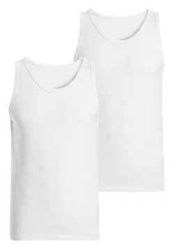 Next Herren 2 PACK - Unterhemd/-shirt - White