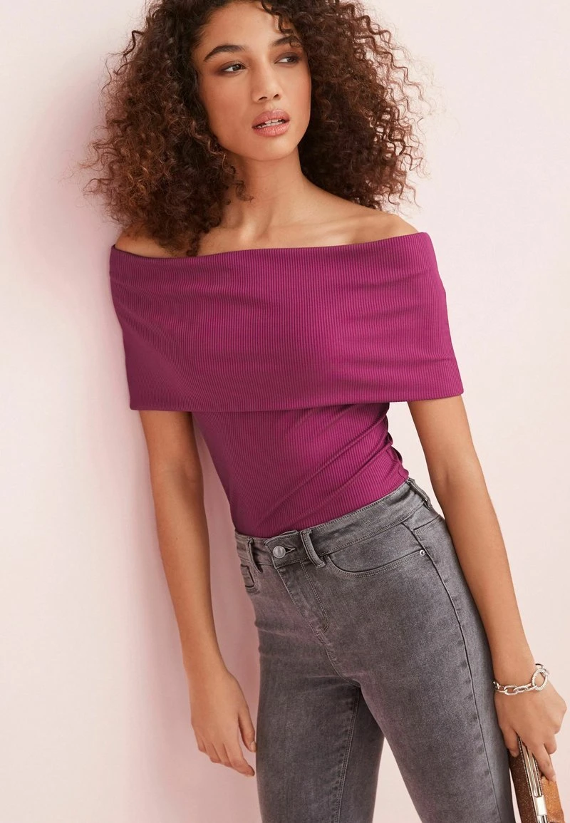 Next T-Shirt Print - Berry Red | Damen 1 Next T-Shirt Print - Berry Red | Damen