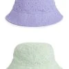 Next Kinder 2 PACK BRODERIE BUCKET - Hut - Lilac Purple/mint Green