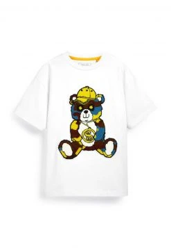 Next Kinder BOUCLE GRAPHIC SHORT SLEEVE - T-Shirt Print - White Bear -Next Verkäufe 2022 ab352c70041f47afb5c3167194640803