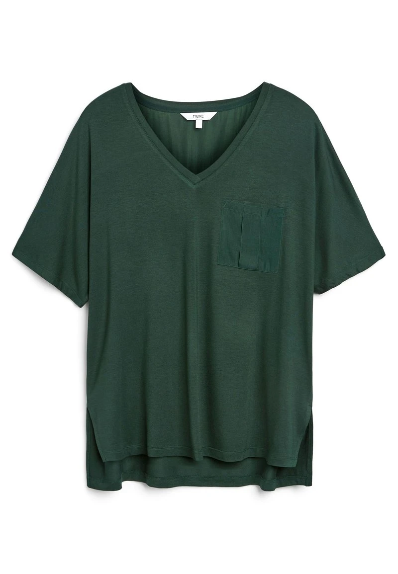 Next Damen SHORT SLEEVE - T-Shirt Basic - Teal 5 Next Damen SHORT SLEEVE - T-Shirt Basic - Teal – Bild 5