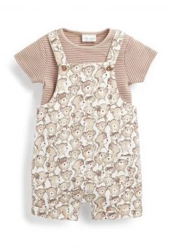 Next Kinder 2 PIECE BEAR - Latzhose - Brown