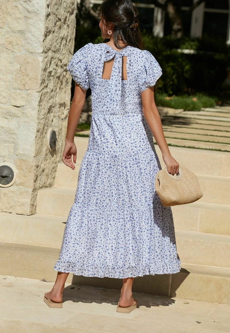 Next Damen TIER - Freizeitkleid - Blue Ditsy 1 Next Damen TIER - Freizeitkleid - Blue Ditsy