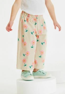 Next PULL-ON - Stoffhose - Ecru White Printed | Kinder -Next Verkäufe 2022 abd6b3e5769f4cc38e0b0aa970828082