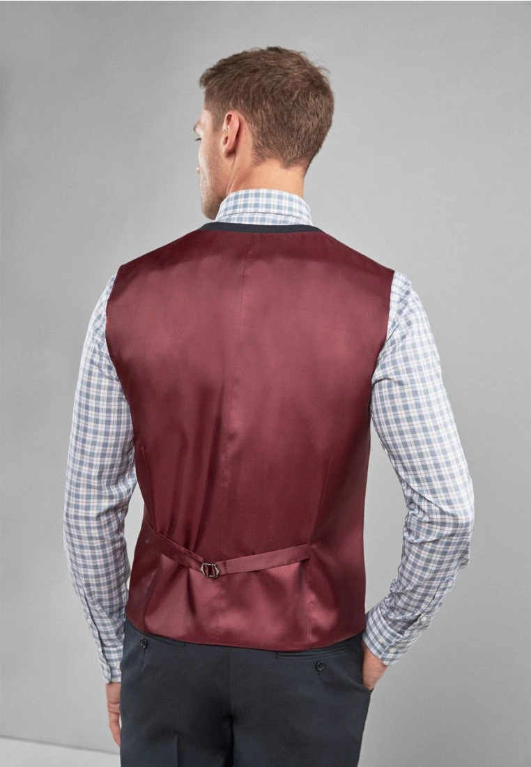 Next Herren STRETCH TONIC SUIT: WAISTCOAT - Anzugweste - Blue 2 Next Herren STRETCH TONIC SUIT: WAISTCOAT - Anzugweste - Blue – Bild 2