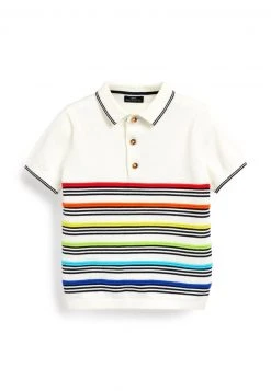 Next Kinder STRIPE SHORT SLEEVE - Poloshirt - Multi -Next Verkäufe 2022 ac1f6b2130614813a4a9a04e5b867eba