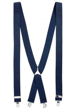 Next BLACK WIDE HERRINGBONE BRACES - Gürtel - Blue | Herren