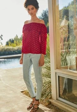 Next Damen BARDOT - Bluse - Magenta Pink