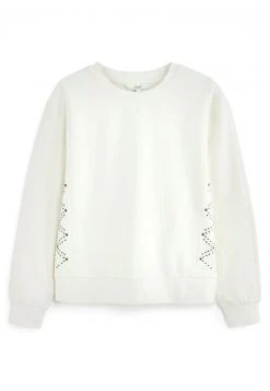 Next Damen Sweatshirt - Ecru White -Next Verkäufe 2022 ac6c1d47a97c4cee8734496da00933ff
