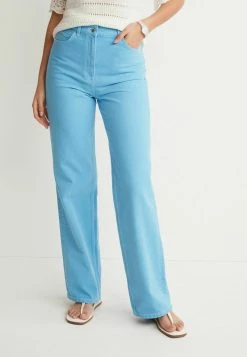 Next Damen Flared Jeans - Cool Blue