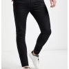 Next Herren Jeans Skinny Fit - Black