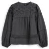 Next Damen Bluse - Charcoal