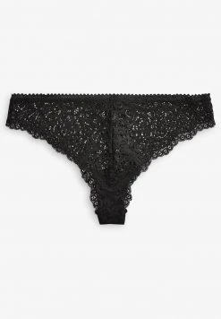 Next Damen 3 PACK - String - Black -Next Verkäufe 2022 ace00b80cb6c482abeaa23972b670381