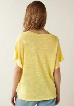 Next Damen V-NECK - T-Shirt Print - Yellow -Next Verkäufe 2022 ad087896732542e78238c2e3f106e6a2