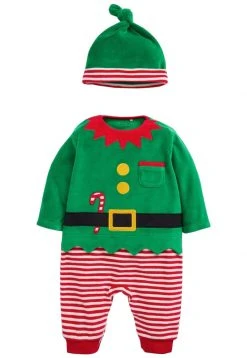 Next Unisex CHRISTMAS SET - Strampler - Green