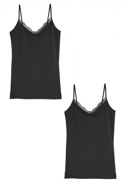 Next Damen 2 PACK TRIM - Top - Black 8 Next Damen 2 PACK TRIM - Top - Black -Next Verkäufe 2022 adaba4f9562d4c2e8b6bdf8b0cec0203