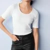 Next Damen T-Shirt Basic - White