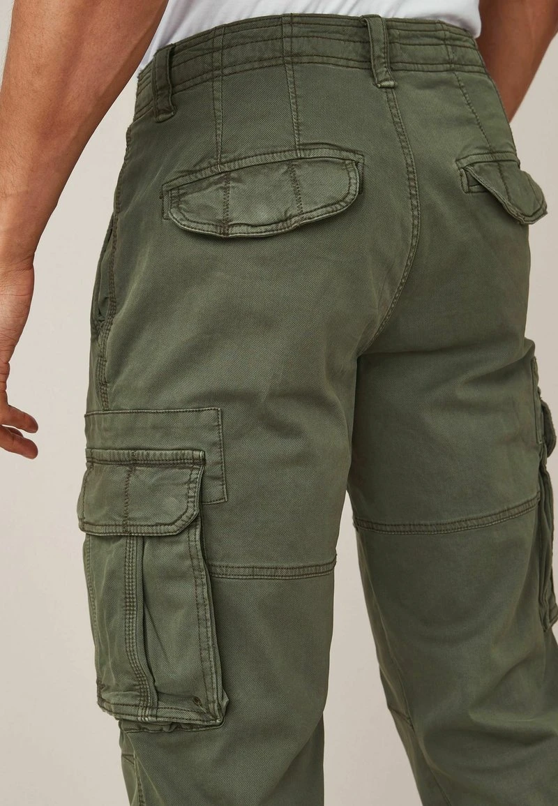 Next Herren AUTHENTIC BLEND - Cargohose - Khaki Green 3 Next Herren AUTHENTIC BLEND - Cargohose - Khaki Green – Bild 3