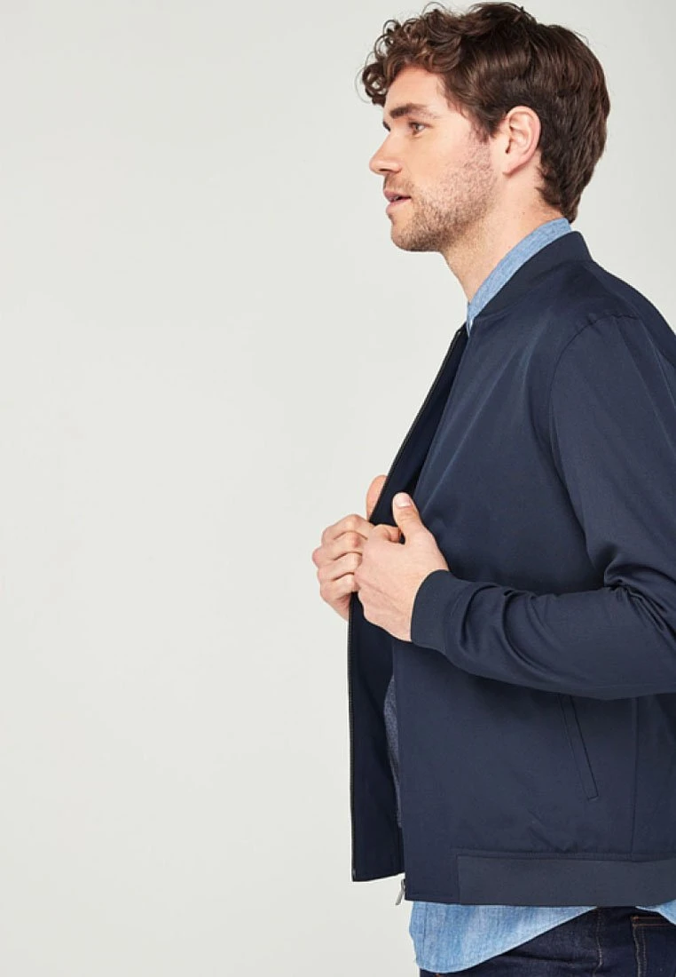Next Herren Bomberjacke - Blue 3 Next Herren Bomberjacke - Blue – Bild 3