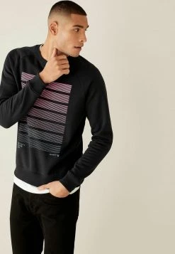 Next Herren GRAPHIC - Sweatshirt - Black