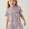 Next Kinder SLEEVE - Freizeitkleid - Pink Floral Print