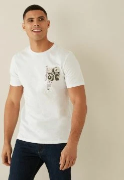 Next Herren 3 PACK - T-Shirt Print - Blue -Next Verkäufe 2022 aebfed66f65841ebb304bb168dc80821