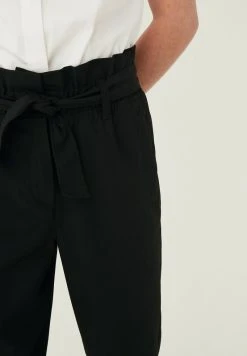 Next Kinder SENIOR PAPERBAG - Stoffhose - Black