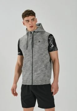 Next Herren SLEEVELESS - Sweatjacke - Grey Marl