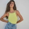 Next THIN STRAP VEST - Top - Lime Green | Damen