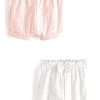 Next Shorts - Pink White | Kinder