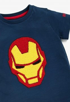 Next Kinder MARVEL BOUCLÉ JERSEY T-SHIRT - T-Shirt Print - Dark Blue -Next Verkäufe 2022 af5a4a14375e4b17ae98a4c69355adf7