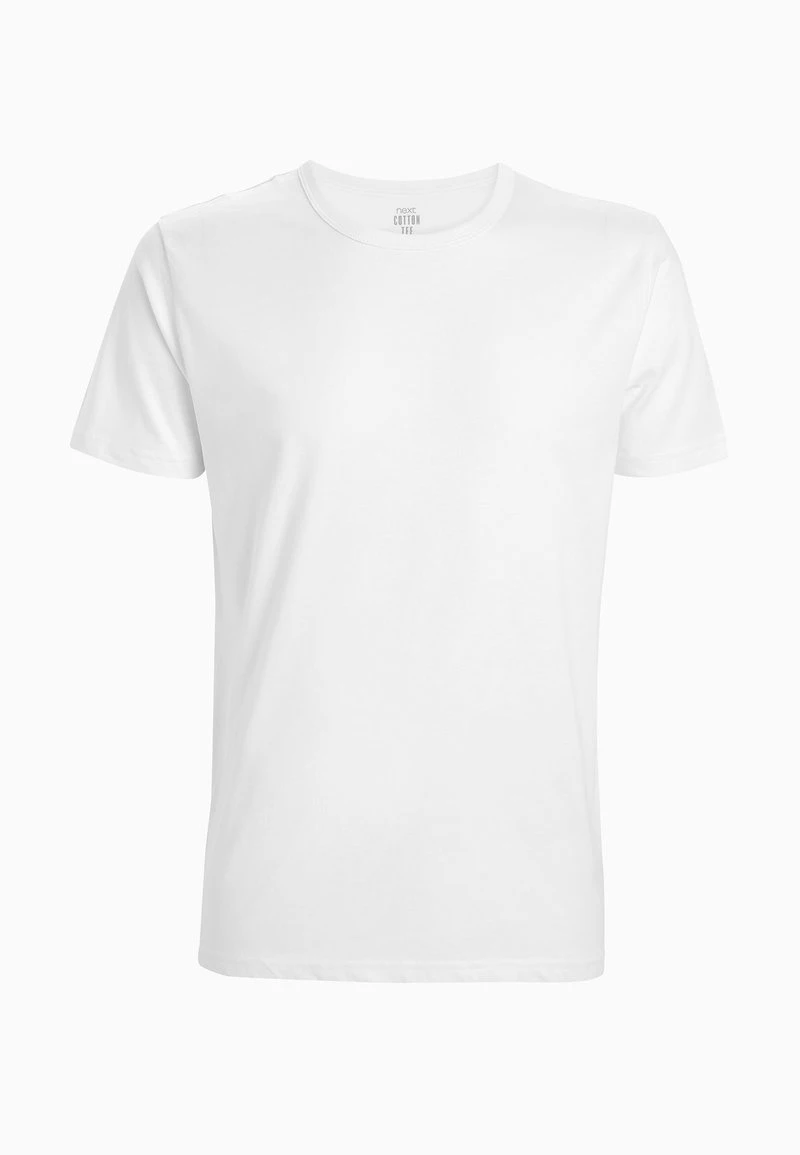 Next Herren 5 PACK - T-Shirt Basic - White 2 Next Herren 5 PACK - T-Shirt Basic - White – Bild 2