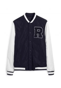 Next Herren Bomberjacke - Navy Blue White