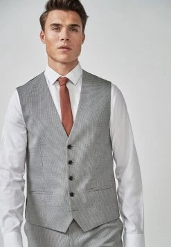 Next Herren PUPPYTOOTH - Anzugweste - Grey