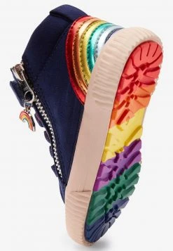 Next ELASTIC LACE HIGH TOP - Sneaker High - Blue | Kinder -Next Verkäufe 2022 b122b09581ac4559a6b61af8439eba97