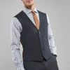 Next Herren STRETCH TONIC SUIT: WAISTCOAT - Anzugweste - Blue