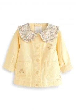 Next EMBROIDERED CONTRAST COLLAR - Kurzmantel - Yellow | Kinder -Next Verkäufe 2022 b17e99e3687646e09c68de6fcc42308d