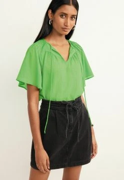 Next FLUTTER - Bluse - Green | Damen -Next Verkäufe 2022 b1b174f4b86c4705acc135f5b6e26c01