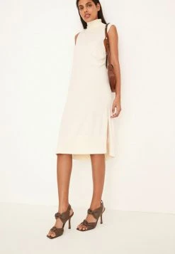 Next Damen Strickkleid - Beige