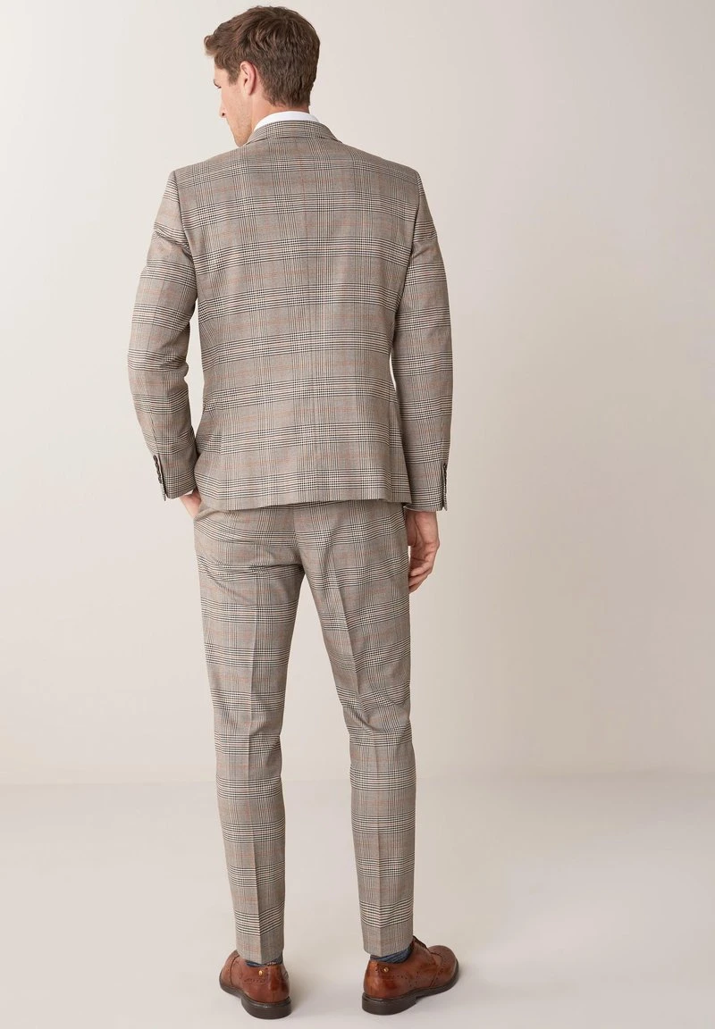 Next Herren Anzugsakko - Mottled Beige 2 Next Herren Anzugsakko - Mottled Beige – Bild 2