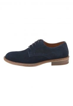 Next NAVY SUEDE DERBY SHOES - Business-Schnürer - Blue | Herren