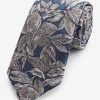 Next SIGNATURE MADE IN ITALY LEAF - Krawatte - Blue | Herren
