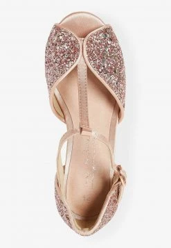 Next Kinder OCCASION GLITTER HEEL MARY JANE - Riemchenballerina - Rose Gold Pink Glitter -Next Verkäufe 2022 b2fe83f6cab341cc995ac44be33c1923
