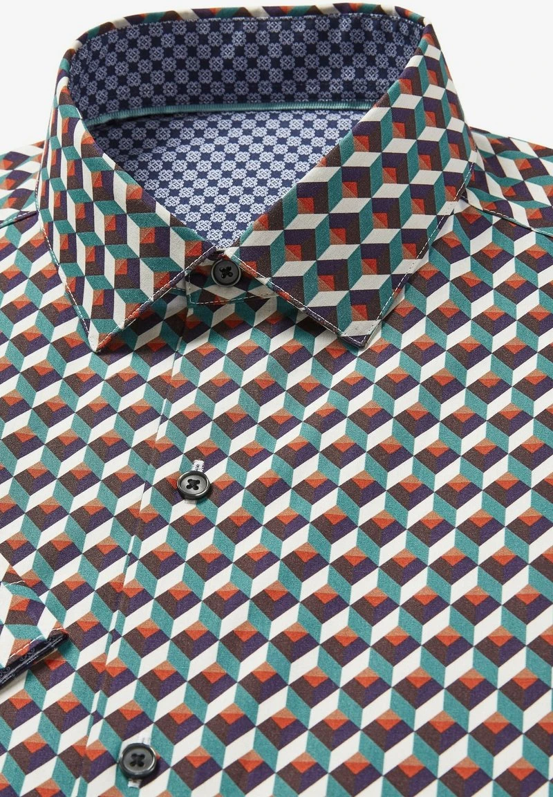 Next Herren TRIMMED - Hemd - Green 5 Next Herren TRIMMED - Hemd - Green – Bild 5